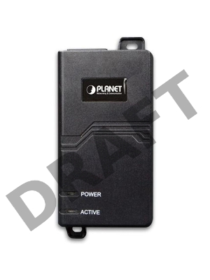 POE-172 PoE инжектор, встроенный БП Single Port 10/100/1000Mbps Ultra POE Injector (60 Watts) - w/internal power, 802.3at PoE compatible