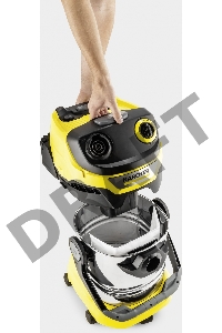 Строительный пылесос Karcher WD 5 S V-25/5/22 1100Вт (уборка: сухая/сбор воды) желтый