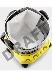 Строительный пылесос Karcher WD 5 S V-25/5/22 1100Вт (уборка: сухая/сбор воды) желтый