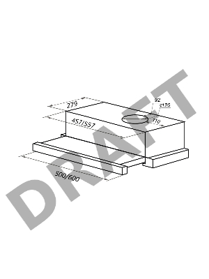 Вытяжка MAUNFELD VS LIGHT (GLASS) 60 ЧЕРНЫЙ/ЧЕРНОЕ стекло