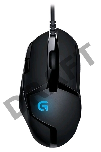 Мышь Logitech G402 черный оптическая (4000dpi) USB2.0 игровая (7but)