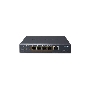 POE-E304 PoE расширитель 1-Port 60W Ultra PoE to 4-Port 802.3af/at Gigabit PoE Extender