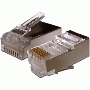 Коннектор RJ45 STP 8P8C, универсальный, cat.6A, 100 шт.
