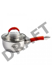 Ковш Катунь Аврора КТ07-K, 1,6л с крышкой, d-16 клёп.ручк