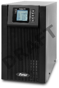 Источник бесперебойного питания Powerman Online 3000VA/2400W, 220V, Tower, Out: 3xShuko, Black*Online3000