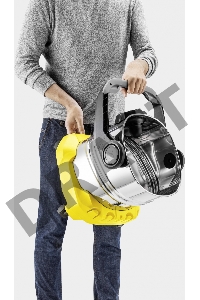 Строительный пылесос Karcher WD 5 S V-25/5/22 1100Вт (уборка: сухая/сбор воды) желтый