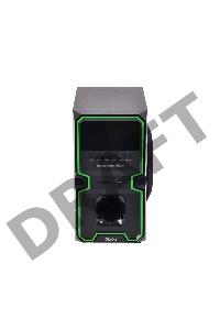 Колонки Dialog Progressive AP-222B BLACK - акустические колонки 2.1, 30W+2*10W RMS, Bluetooth, USB+SD reader