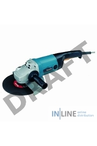 Углошлифовальная машина Makita 9069 2000Вт 6600об/мин рез.шпин.:M14 d=230мм