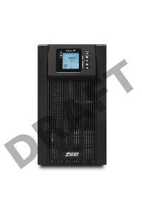 Источник бесперебойного питания Powerman Online 3000VA/2400W, 220V, Tower, Out: 3xShuko, Black*Online3000