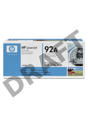 Расходные материалы HP C4092A Картридж {LJ 1100/1100A/X, LJ 3200, (2500стр.)}