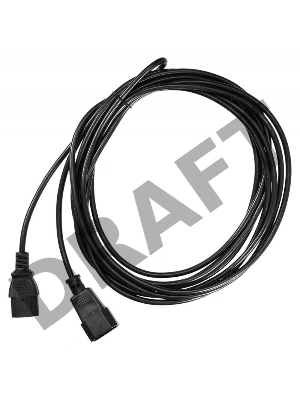 Кабель-удлинитель питания Buro AN23-1008-5 IEC320-C13/IEC320-C14 5м