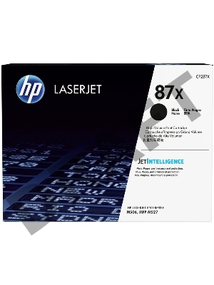 Тонер Картридж HP 87X CF287X черный для HP LJ Ent M506/M527 (18000стр.)