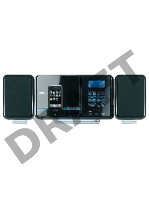 Микросистема с поддержкой IPod Mystery MMK-575IP (CD/MP3-стереосистема, 2х7.5 Вт, AM/FM тюнер, USB-порт, SD-слот, слот для подключения I-Pod, упр. I-Phone, линейный вход, часы/таймер/автоотключение, разъем для наушников, пульт, возможность крепиться на ст