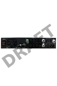 Источник бесперебойного питания Powercom Smart King RT SRT-2000A LCD 1800Вт 2000ВА черный