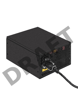 Блок питания 450W ExeGate 80 PLUS® 450PPH-LT-OEM (ATX, APFC, SC, КПД 82% (80 PLUS), 12cm fan, 24pin, (4+4)pin, PCIe, 5xSATA, 3xIDE, black, кабель 220V с защитой от выдергивания, RTL)