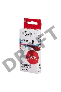 Струйный картридж Sakura 2933B004 (521 BK) для Canon, черный, 8,4 мл., 3127 к.