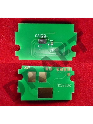 Чип для Kyocera Ecosys P5021cdn/M5521cdn  (TK5220K) Black 1.2K (ELP, Китай)