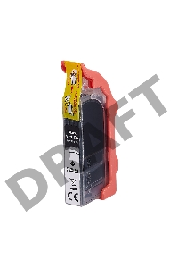 Струйный картридж Sakura 2933B004 (521 BK) для Canon, черный, 8,4 мл., 3127 к.