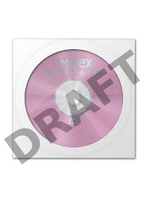 Диск DVD+RW Mirex 4.7 Gb, 4x, Бум.конверт (1), (1/150)