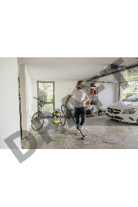 Строительный пылесос Karcher WD 5 S V-25/5/22 1100Вт (уборка: сухая/сбор воды) желтый