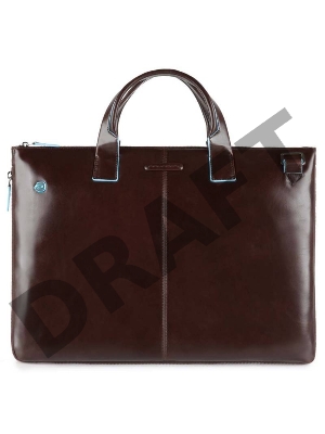 Сумка для ноутбука Piquadro Blue Square CA4021B2/MO коричневый натур.кожа