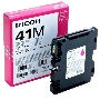 Картридж струйный Ricoh GC41M пурпурный для Aficio 3110DN/DNw/SFNw/7100DN/3100SNw (2200стр.) гелевый