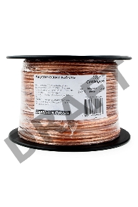 Акустический кабель Cablexpert CC-TC2x2,5-50M, прозрачный,  50 м, на катушке