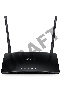 Роутер беспроводной TP-Link Archer MR400 AC1200 10/100BASE-TX/4G черный