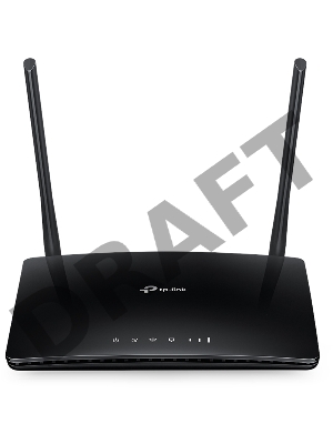 Роутер беспроводной TP-Link Archer MR400 AC1200 10/100BASE-TX/4G черный