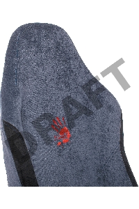 Кресло игровое A4Tech Bloody GC-470 синий крестовина металл