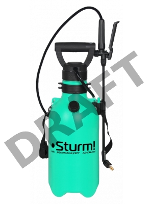 Опрыскиватель садовый ранцевый Sturm! GS8208U аккумуляторный, 8л, USB type C