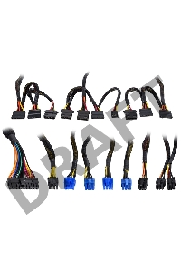 Блок питания 800W Exegate 800PPX RTL, ATX, black, active PFC, 14cm, 20+4p/4+4p/PCI-E/4*IDE/5*SATA