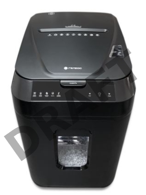 Шредер ГЕЛЕОС АП40-4, DIN P-4 (4 ур-нь секр.), фрагмент 3,9х12мм, АВТОПОДАЧА 170 лист  (70г/м2), пл.карты/скрепки/скобы, 37 литров