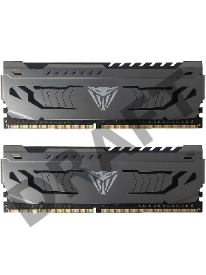 Модуль памяти Patriot UDIMM DDR4 16GB V Steel  3600MHZ CL17  DUAL KIT