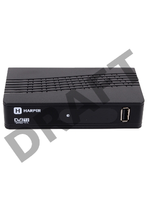 Цифровой телевизионный DVB-T2 ресивер HARPER HDT2-1202 