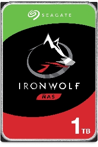 Жесткий диск Seagate Original SATA-III 1Tb ST1000VN002 NAS Ironwolf (5900rpm) 64Mb 3.5