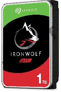 Жесткий диск Seagate Original SATA-III 1Tb ST1000VN002 NAS Ironwolf (5900rpm) 64Mb 3.5