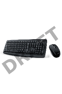 Клавиатура + мышь Genius KM-200 wired kombo / Optical mice, 3 buttons, 1000 DPI / Compatible with Windows® 7, 8, 8.1, 10 / Mac. OS X 10.8 or later / Cable length 1.5m