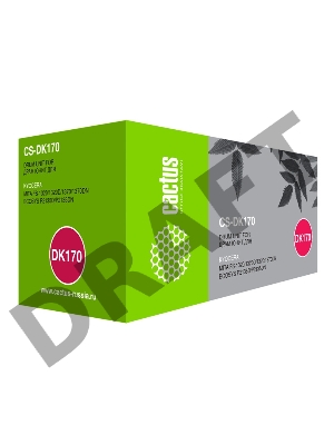 Блок фотобарабана Cactus CS-DK170 ч/б:100000стр. для Kyocera Ecosys M2035/ M2035dn/M2535 Kyocera