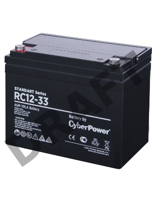 Батарея SS CyberPower RC 12-33 / 12V 33 Ah
