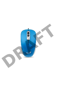 Мышь Genius DX-110 Blue, оптическая, 1200 dpi, 3 кнопки, USB