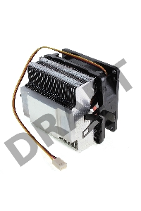 Кулер CROWN для процессора CM-82 (Для Intel и AMD,TDP до 80 Ватт ,Гидродинамический подшипник, Размер: 120*84*72 мм)