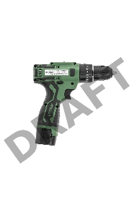 Аккумуляторная дрель ударная Hammer ACD16CH 16В 2x 2Ач LiION 10мм 0-350/0-1350об/мин, 30 Нм, кейс [824160]