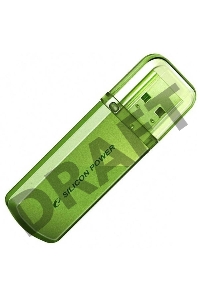 Флеш Диск Silicon Power 8Gb Helios 101 SP008GBUF2101V1N USB2.0 зеленый
