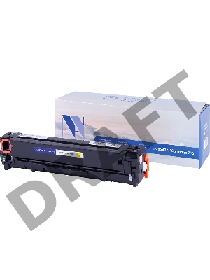 Картридж NV Print совместимый HP CB542A/Canon 716 Yellow для  LJ Color CP1215/1515/1518/  (1400k)