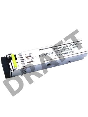 Модуль Osnovo SFP-S1LC13-G-1550-1310-I
