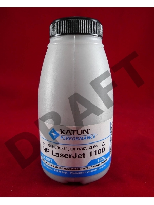 Тонер HP LJ 1100/1150/3100/5L/6L0 (фл.140г.) Katun фас России