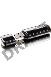 Флэш диск Transcend 4GB JetFlash 350, USB 2.0, Черный