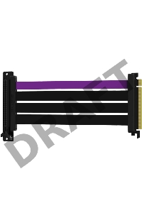 Cooler Master PCI-E 4.0 x16 Riser Cable 90 degree - 300mm