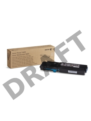 Тонер-картридж Xerox 106R02233 голубой для Xerox Phaser 6600/WC 6605 6000 стр.(Channels)